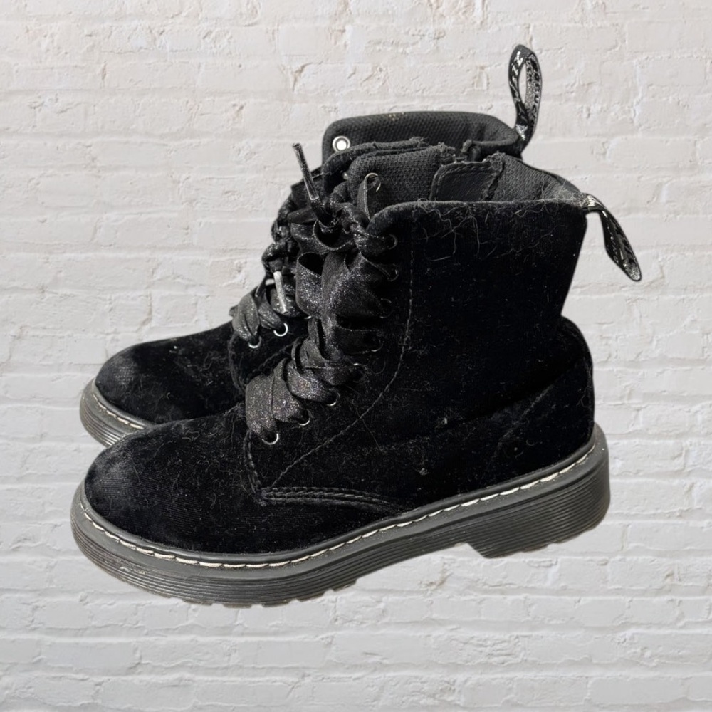 Dr. Martens Velvet Boots